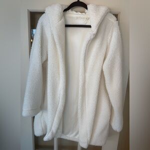 Fair Haven White Fleece Jacket